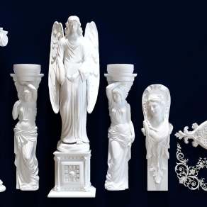 欧式古典罗马柱3D模型下载